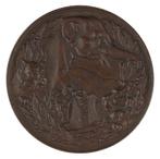 PENNING 1888 Onbekend : 50 jaar Natura Artis Magistra, Postzegels en Munten, Verzenden, Brons, Nederland