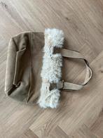 Suede bruine tas Roberto d’Angelo, Sieraden, Tassen en Uiterlijk, Verzenden, Gebruikt, Bruin, Schoudertasje
