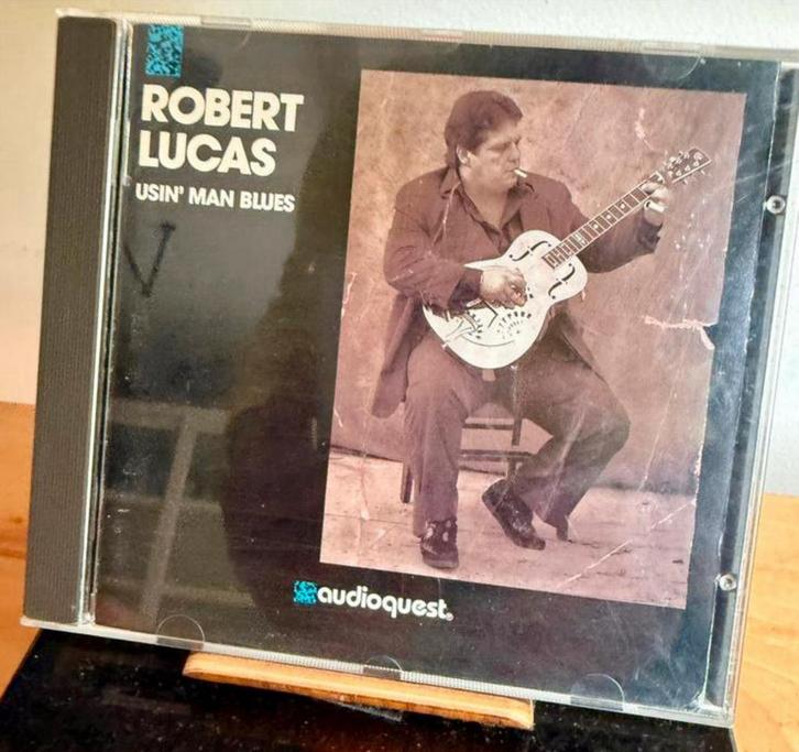 Audioquest CD Robert Lucas ‎– Usin' Man Blues, Cd's en Dvd's, Cd's | Jazz en Blues, Zo goed als nieuw, Blues, 1980 tot heden, Ophalen of Verzenden
