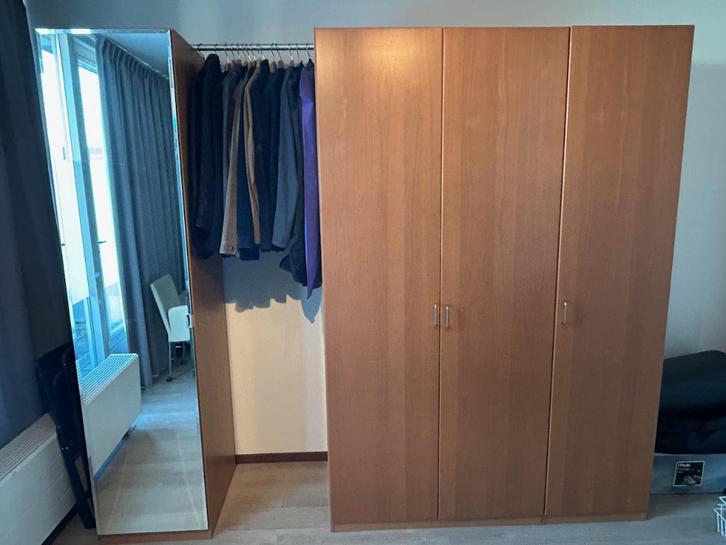 IKEA PAX Kledingkast 220x200 cm (hxb), kleur beuken, Huis en Inrichting, Kasten | Kledingkasten, Gebruikt, 200 cm of meer, 200 cm of meer