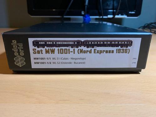 LS Models Models World MW1001-1 CIWL Nord express extra, Hobby en Vrije tijd, Modeltreinen | H0, Nieuw, Wagon, Gelijkstroom, Overige merken