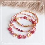 Nieuw! Miyuki armbandjes superleuk als setje, Ophalen of Verzenden, Nieuw, Goud, Goud