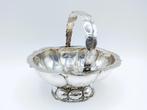 Zilveren mand van brandewijnkom T. Brongers, Winschoten 1750, Antiek en Kunst, Antiek | Goud en Zilver, Verzenden, Zilver
