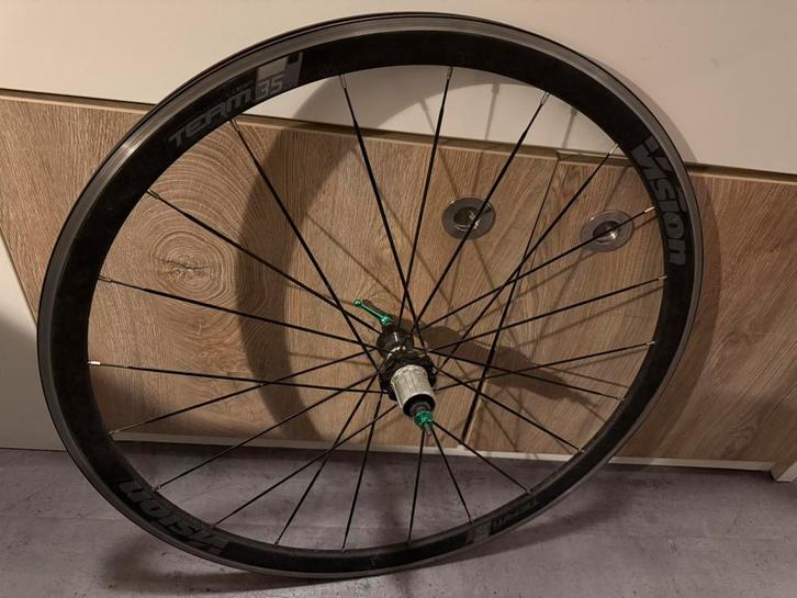 Vision Team 35 rear wheel & Look keo classic clipless pedals, Fietsen en Brommers, Fietsonderdelen, Racefiets, Crankstel of Pedalen