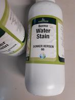 Flacons Borma waterstain, donker kersen en donker mahonie, Ophalen of Verzenden, Nieuw, Overige typen