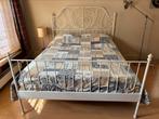 Wit Tweepersoonsbed, incl. toebehoren, Ophalen, Gebruikt, Wit, Tweepersoons
