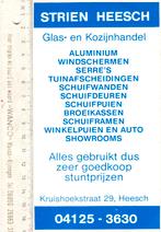 Sticker Heesch, Verzamelen, Ophalen of Verzenden, Zo goed als nieuw, Bedrijf of Vereniging