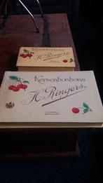 2 ringers cacao kartonnen dozen om te etaleren, Ophalen of Verzenden, Gebruikt, Overige