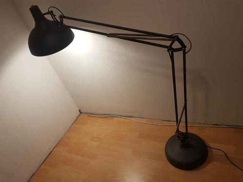 Steinhauer knikbare vloerlamp Magna 7632GR grijs, Huis en Inrichting, Lampen | Vloerlampen, Zo goed als nieuw, 150 tot 200 cm