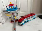 paw patrol vrachtwagen en uitkijktoren, Ophalen, Gebruikt