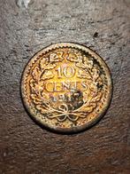 10 Cent 1917 Wilhelmina (2), Postzegels en Munten, Munten | Nederland, Zilver, Ophalen of Verzenden, 10 cent, Koningin Wilhelmina