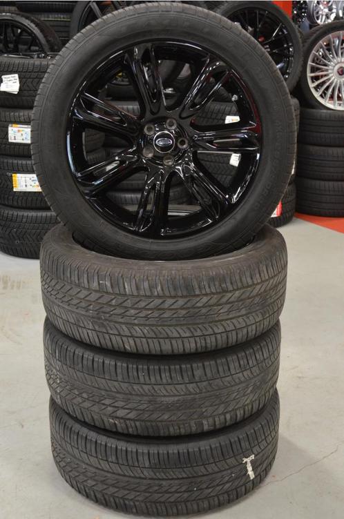 20" Range Rover Velar Velgen ET45 + Zomerbanden + TPMS, Auto-onderdelen, Banden en Velgen, Banden en Velgen, Zomerbanden, 20 inch