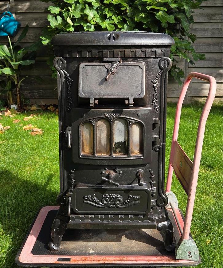 Robuuste Hout en Kolenkachel - Thermocet Rose 20,5 KW, Huis en Inrichting, Kachels, Gebruikt, Vrijstaand, Houtkachel, Hout, Ophalen