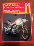 Yamaha XZ550 Vision V-Twins Werkplaatshandboek, Ophalen of Verzenden, Yamaha