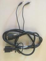 VGA+Audio Kabel  5 stuks beschikbaar 16-10, Ophalen of Verzenden, Zo goed als nieuw