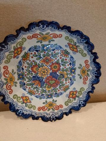 Delfts Blauw Bord - Handgeschilderd beschikbaar voor biedingen