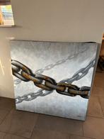 Schilderij 3 d ketting, Ophalen