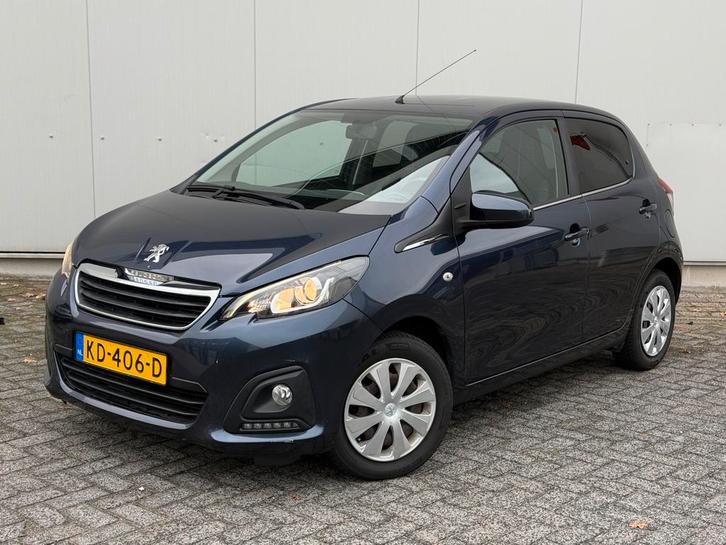 Peugeot 108 1.0 12V E-vti 51KW 5DR 2016 Blauw, Auto's, Peugeot, Bedrijf, ABS, Airbags, Airconditioning, Bluetooth, Elektrische ramen