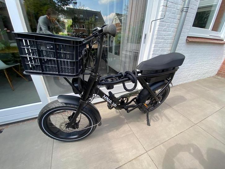 Knaap fiets zwart, Fietsen en Brommers, Elektrische fietsen, Zo goed als nieuw, Overige merken, Ophalen