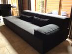 Design Leolux Ponton met losse voetenbank, leuning, kussens, Ophalen, Gebruikt, 100 tot 125 cm, 150 tot 200 cm