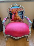 Prinsessen stoel roze/zilver met afbeelding Z.G.A.N., Kinderen en Baby's, Zo goed als nieuw, Ophalen