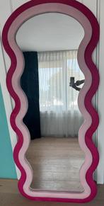 Spiegel wave roze 188x88x8, Huis en Inrichting, Ophalen, Nieuw, 75 tot 100 cm, Overige vormen