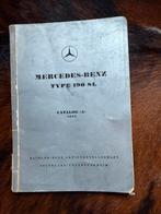 Tk  origineel onderdelen boek mercedes 190 sl W121, Ophalen of Verzenden