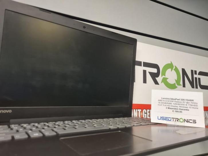 Lenovo Ideapad 320-15ABR | 3 Maanden Garantie, Computers en Software, Windows Laptops, Zo goed als nieuw, 15 inch, HDD, SSD, 2 tot 3 Ghz