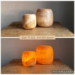 Alabaster Waxinelichthouders Set 11, Ophalen of Verzenden, Overige materialen