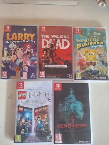 Switch games  beschikbaar voor biedingen
