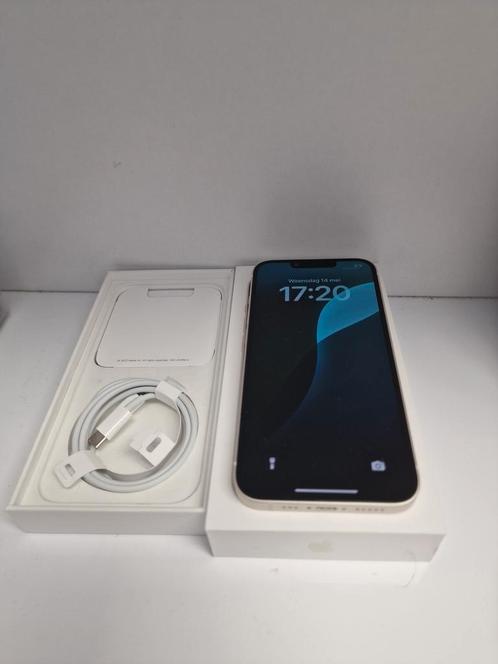 iPhone 14 256gb als nieuw geen krassen, Telecommunicatie, Mobiele telefoons | Apple iPhone, Zo goed als nieuw, 256 GB, Wit, Ophalen of Verzenden