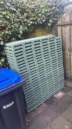 Plastic vlonderdelen, Tuin en Terras, Ophalen, Gebruikt, Kunststof