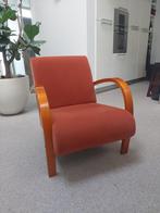 Fauteuiltje  met vintage uitstraling., Huis en Inrichting, Fauteuils, Ophalen, Hout, Gebruikt, Vintage