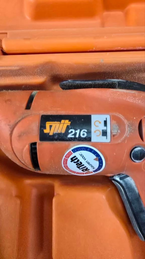 Spit 216 Gipsschroefmachine in Koffer, Gebruikt, Variabele snelheid, Ophalen of Verzenden, Boor- en Schroefmachine