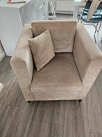 Beige/Taupe Fauteuil - Comfortabel!, Ophalen of Verzenden