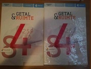 MAVO Getal & Ruimte 4 VMBO Wiskunde Deel 1 en Deel 2  beschikbaar voor biedingen