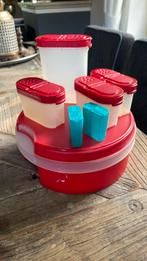 Tupperware Koektrommel en kruidenpotjes, Huis en Inrichting, Keuken | Tupperware, Ophalen of Verzenden, Zo goed als nieuw, Overige typen