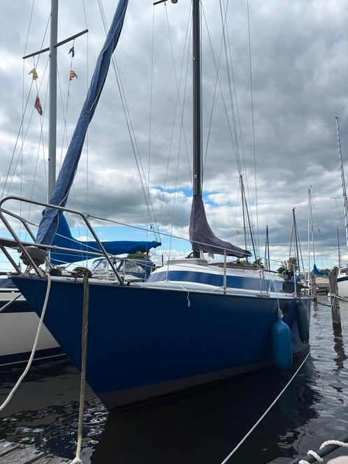 Zeilboot Wibo 835, Watersport en Boten, Kajuitzeilboten en Zeiljachten, Gebruikt, Tourjacht of Cruiser, Staal, 6 tot 9 meter, Diesel