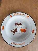 kinderbordje emaille, Ophalen