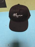 Zwarte 'Mama' Pet - One Size, Kleding | Dames, Hoeden en Petten, Ophalen of Verzenden, Nieuw, One size fits all, Pet