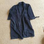 Badjas | donkerblauw | HEMA | maat L, Kleding | Heren, Pyjama's, Ophalen, Gedragen, Maat 52/54 (L), Hema