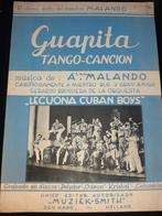 Guapita, A. Malando, Muziek en Instrumenten, Bladmuziek, Ophalen of Verzenden, Zo goed als nieuw, Artiest of Componist