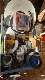 Krat vol tape afdichtingtape  teflon tape enz, Ophalen of Verzenden