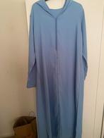 Lichtblauwe djellaba met capuchon, Ophalen, Zo goed als nieuw, Blauw