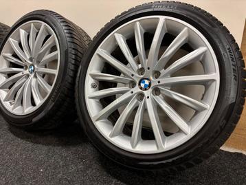 19 inch BMW 5 serie breedset G30 G31 5x112 winterbanden beschikbaar voor biedingen