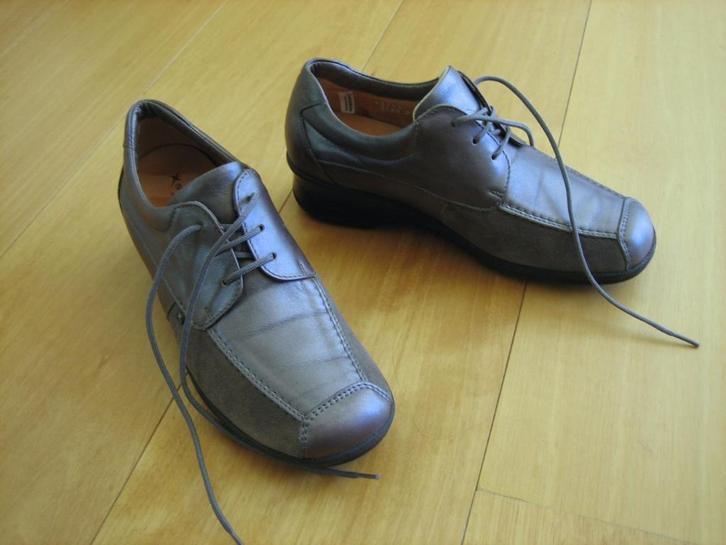 Zeer mooie grijs leren comfortschoen X-SENSIBLE 37H snazzeys, Kleding | Dames, Schoenen, Nieuw, Schoenen met lage hakken, Grijs