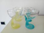 6 Zeldzame cocktail/dessert glazen/ ijscoupes Bormioli Rocco, Huis en Inrichting, Keuken | Servies, Glas of Glazen, Ophalen of Verzenden