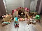 Complete Set Sylvanian Families, Ophalen, Zo goed als nieuw, Poppenhuis