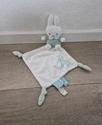 Tiamo konijn nijntje miffy knuffeldoek knuffeldoekje blauw, Ophalen of Verzenden, Zo goed als nieuw, Konijn