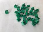 Lego dakpan 2x2 omgekeerd groen, Ophalen of Verzenden, Gebruikt, Losse stenen, Lego